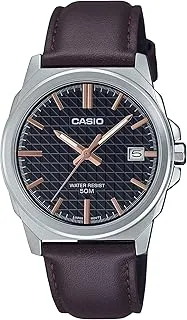 Casio Men's Watch - MTP-E720L-5AVDF Black Dial, Black Band