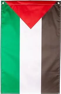 BPA FLAG علم فلسطين 2' x 3' - أعلام فلسطين 60 x 90 سم - لافتة 2x3 قدم