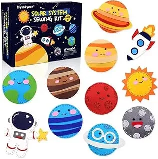 AMERTEER Fun and Educational Space Sewing Kit for Kids Develop Creativity n Skills with Easy Instructions