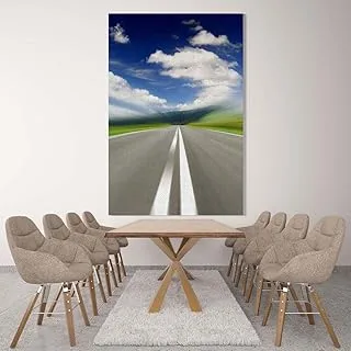 One Way Ticket, Canvas wall art painting, Multicolour, Canvas, 1 Piece, 50 x 70 cm By(BPA®)