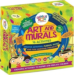 Genius Box Educational Toy for 5+ Year Age: Art and Murals DIY, Activity Kit, Learning Kit, Educational Kit, STEM Toy