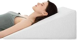 Bed Wedge Pillows Leg Elevation Reading Pillow & Back Support Wedge Pillow - for Back and Legs Support, Back Pain, Leg Pain, Pregnancy, Neck and Shoulder Joint Pain, Sleeping 10