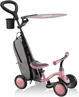 Globber 3 in 1 Deluxe Learning Bike, Pastel Pink