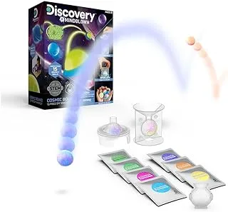 Discovery Mindblown Make Your Own Cosmic Bounce Glow in the Dark DIY Kit - 12 Piece Set, STEM Toys for 8 Years and Above