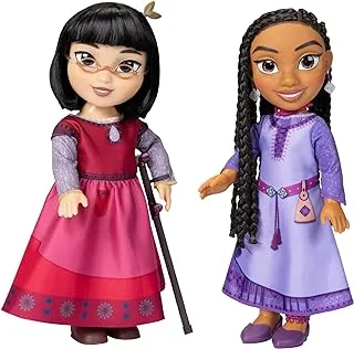 Disney Wish Doll Asha & Dahlia 2 Pack 38cm