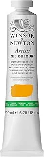 Winsor & Newton Artists' Oil Color, 200ml (6.75 oz) Tube, Cadmium-Free Yellow