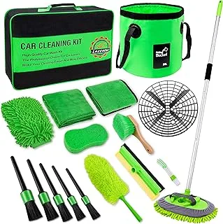 Lezcufer 17Pcs Car Wash Kit,62