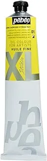 Pébéo - Fine Oil XL 200 ML - Cadmium Yellow Lemon Oil Painting Imitation - Pébéo Oil Painting - Cadmium Yellow Lemon 200 ml