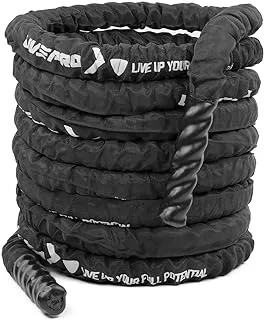 LivePro LP8172-S1 Covered Battle Rope, 9m x 1.5