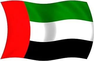 Generic علم اليوم الوطني لدولة الإمارات العربية المتحدة، مقاس 400 سم × 150 سم