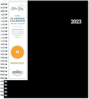 Blue Sky 2023 Monthly Planner, January - December, 8