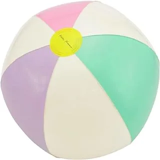 Petites Pommes 45Cm Otto Beach Ball Menthe/Violet/Bubble