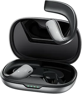 Black Shark Earphone T20 Earphone With Open Ear Wireless Earbuds Design, 35 Hours Long Battery Life, Strong 5.3 Bluetooth Connectivity, IPX67 Water Resistance and Comfortable and Lightweight - Black