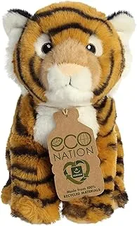 Aurora, 35000, Eco Nation Bengal Tiger, 9In, Soft Toy, (Orange, Black, White)