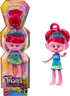 DreamWorks Trolls Band Together Trendsettin’ Queen Poppy Fashion Doll, Toys Inspired by the Movie