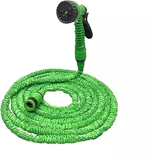 ECVV 100Ft 30M Water Hosepipe For Garden Magic-Hose Pipes Flexible Expandable With Spray Gun Washing Car Window Filling Pool Watering Plants| Random Color |