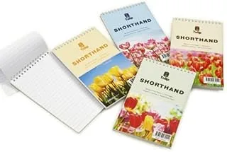 Grandluxe Tulip 60 Sheets Line Shorthand Note Book