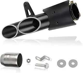 FLYPIG 38-51mm Universal Aluminum Exhaust Muffer Pipe 51mm/2