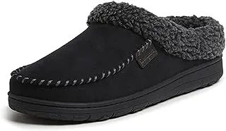 Dearfoams Brendan Microfiber Suede Clog Men's Slipper