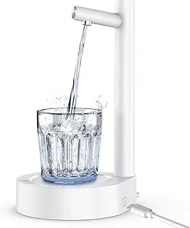 AWH Water Dispenser Water Pump - Barrel Removable Automatic Water Dispenser Water Dispenser Absorber Outdoor, Suitable for Home, Bedside Water Dispenser - White