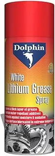 Dolphin White Lithium Grease Spray, 400ml