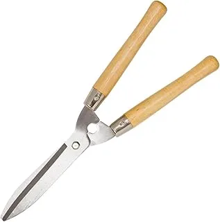 Beorol Pruning Scissors Hedge Shears Clippers With Long Wooden Handle For Lawn And Garden