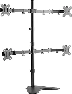 Newstar Heavy Duty Four Monitor Stand| 13-32