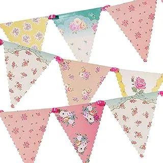 Talking Tables Truly Scrumptious Floral Bunting, multi color