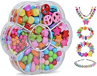 COOLBABY Colorful Beads DIY Toys For Children String Beads Make Up Puzzle Toy Girls Educational Making Jewelry Necklace Bracelet Toys Set