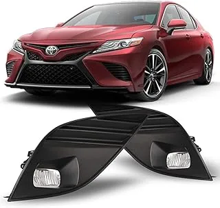 Winjet Compatible with [2018 2019 2020 Toyota Camry SE XSE TRD] Driving LED Fog Lights + Switch + Wiring Kit