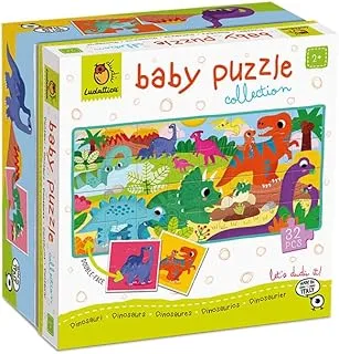 Ludattica Dudu Baby Puzzle Collection Dinosauri; Educational and Learning, Toddler,Fun,Development