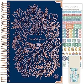 HARDCOVER bloom daily planners 2024 Calendar Year Day Planner (January 2024 - December 2024) - Passion/Goal Organizer - Monthly & Weekly Inspirational Agenda Book - 5.5