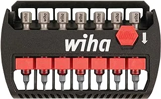 Wiha 76896 Impact Set Includes: Terminator Power Torx T10, T15, T20, 2-T25, T30, T40 in Bit Buddy Holder, Multi, One Size