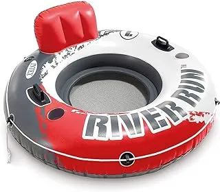 COOLBABY Inflatable Water Floating Bed, Single Water Leisure Rafting Circle,River Run 1 53