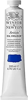 Winsor & Newton Artists' Oil Color, 200ml (6.75 oz) Tube, French Ultramarine