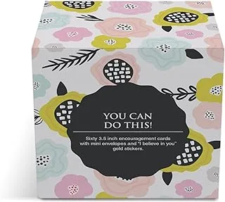 Dessie 60 You Can Do This Encouragement Cards with Envelopes & 