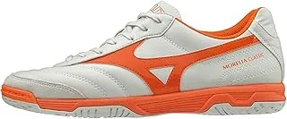 Mizuno Q1GA190254 Morelia Sala Classic Shoes, Size UK9, White/Red Orange