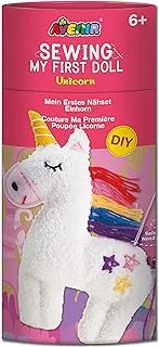 Avenir CH1620 Sewing Doll Unicorn, Mixed Colours