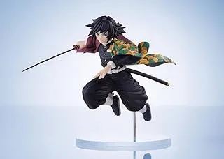 Good Smile Demon Slayer Kimetsu No Yaiba Giyu Tomioka Conofig Figure, 14 cm Size, Multicolor