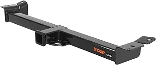 CURT 13408 Class 3 Trailer Hitch, 2-Inch Receiver, Square Tube Frame, Fits Select Jeep Wrangler TJ