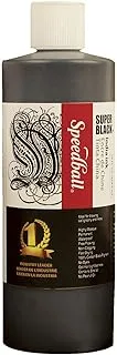 Speedball Super Black India Ink,Black,16 OZ,404696