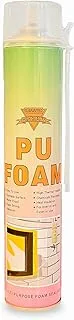 Biella General Construction Multi-purpose Polyurethane 750ml Pu Foam For Mounting, Bonding, Doors Installation, Expanding And Curing, Sound Insulation