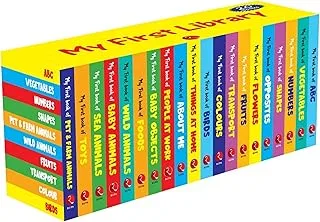 My First Library - Set of 20 Books (Box set) - Kids Learning Board books - Children growth and development book