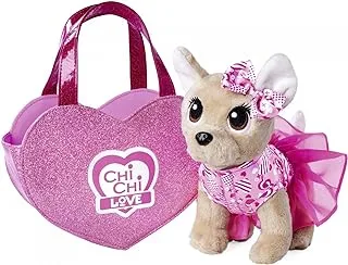 Simba Chi Chi Love Ove Is in The Air Dog Toy with Bag and Accessories, 20 cm