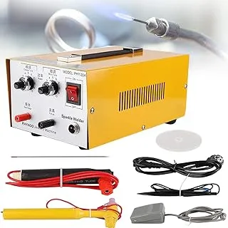 Jewelry Spot Welder, 30A /80A Welding Machine Circuit Board Welding Machine Gold Silver Stainless Steel Jewelry Welding Machine Mold Tools with Foot Pedal Cable,30A