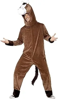 Smiffys - Horse costume with bodysuit and hood