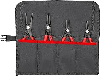 KNIPEX - 00 19 57 Tools - 4 Piece Precision Circlip Pliers Set In Tool Roll (1957)