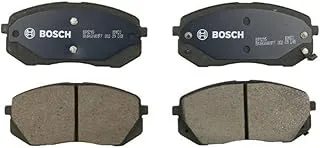 مجموعة وسائد فرامل قرصية عضوية ممتازة من BOSCH BP1295 QuietCast - متوافقة مع سيارات مختارة من Hyundai Sonata, Tucson؛ كيا كادينزا، روندو، سول إي في، سبورتاج؛ أمام