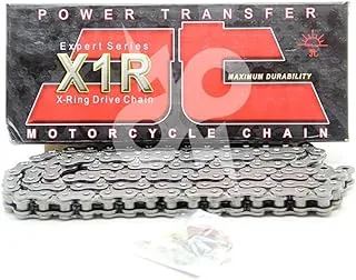 JT Chain JTC520X1R118DL (520 Series) Black Steel 118 Link Heavy Duty X-Ring Chain with Connecting Link