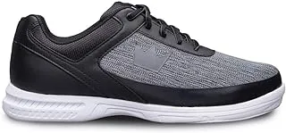 Brunswick Bowling Products, Men's Mens Frenzy Static Bowling Shoes- WideBlack/Grey 9.5 E US